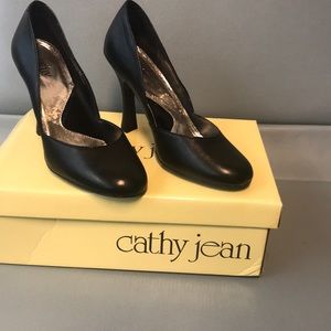 Cathy Jean Size 7.5 black heels